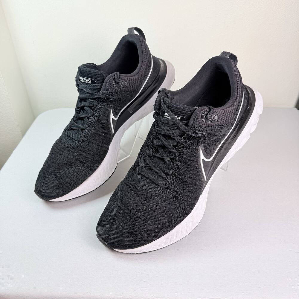 Nike React Infinity Run FK 2 CT2357-002 Men's Black Running Shoes S 15